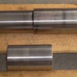 Gros arbre avec sa douille AUBE USINAGE inox 304L Gros arbre avec sa douille AUBE USINAGE inox 304L
