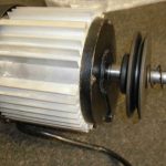 Remplacement poulie moteur électrique AUBE USINAGE Remplacement poulie moteur électrique AUBE USINAGE